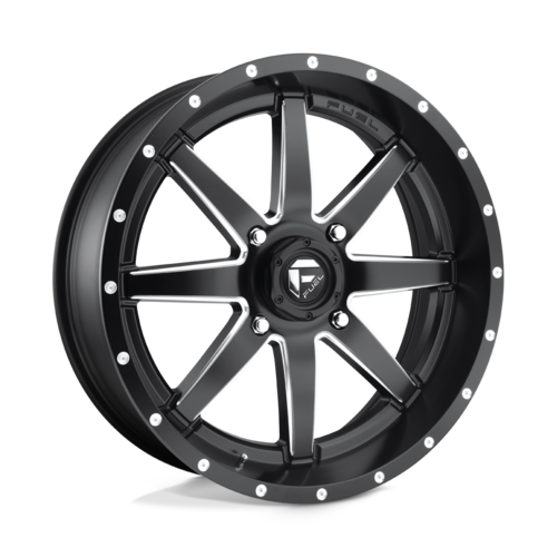 D538 20X7 4X156 MT-BLK-MIL 13MM