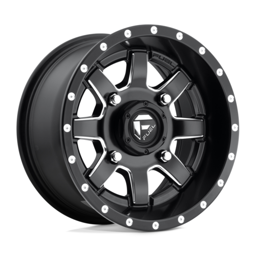 D538 14X7 4X110 MT-BLK-MIL 13MM