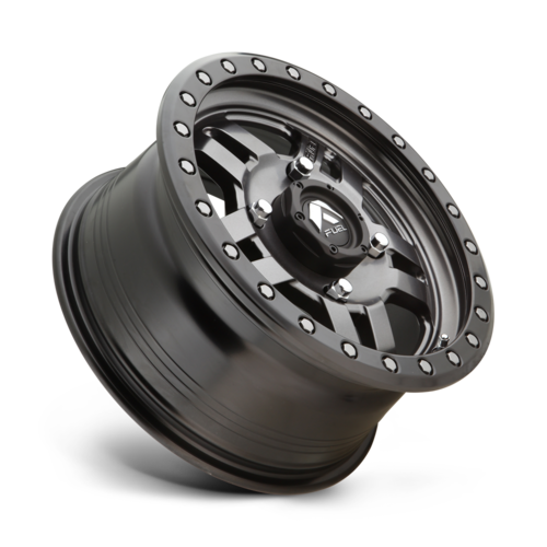Fuel UTV D557 Anza UTV 14x7 Wheel, 4x156 Bolt Pattern, +13 Offset, Matte Gunmetal