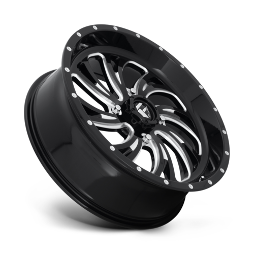 Fuel UTV D641 Kompressor UTV 18x7 Gloss Black Milled Wheel, 4x156, +13 Offset