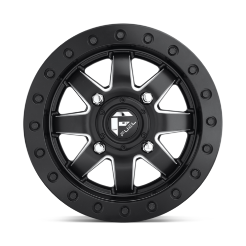 Fuel UTV D938 Maverick HD Beadlock Wheel 15x7, 4x137, +38 Offset, Matte Black Milled