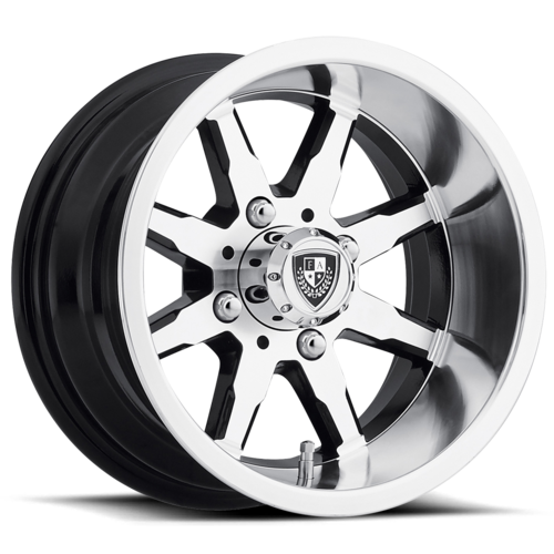 SHIFT UTV 12X6.5 MACH GLOSS BLACK -30M
