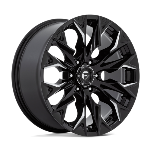 Fuel 1PC D803 Flame 20x9 Gloss Black Milled Wheel, 6x5.5, +20 Offset