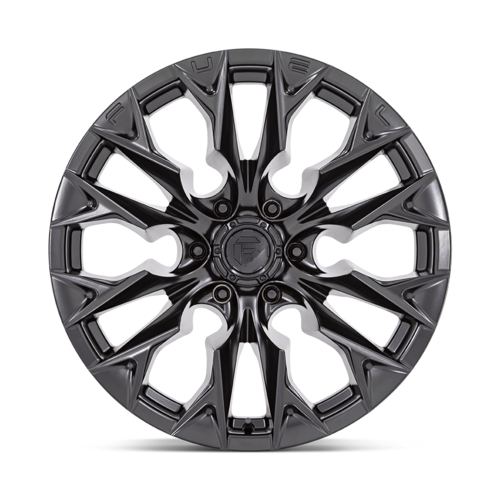 Fuel 1PC D804 Flame 20x10 8x6.5 -18 Offset Blackout Wheel