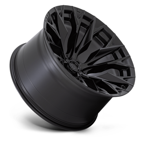 Fuel 1PC D804 Flame 22-Inch Blackout Wheel, 6x135 Bolt Pattern, -44 Offset