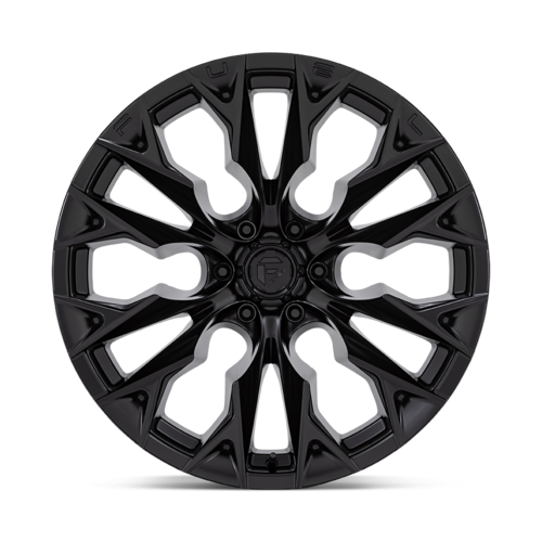 Fuel 1PC D804 Flame 22-Inch Blackout Wheel, 6x135 Bolt Pattern, -44 Offset