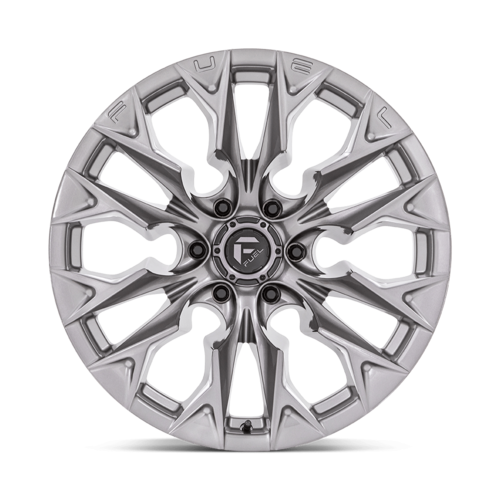 Fuel 1PC D806 Flame 20-Inch Platinum Wheel, 5x5 Bolt Pattern, +1 Offset
