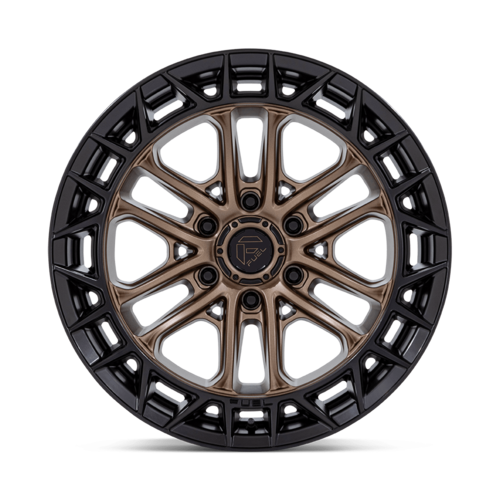 Fuel 1PC FC874 Celsius 20x10 Wheel, 6x135 Bolt Pattern, -18 Offset, Matte Bronze with Matte Black Lip