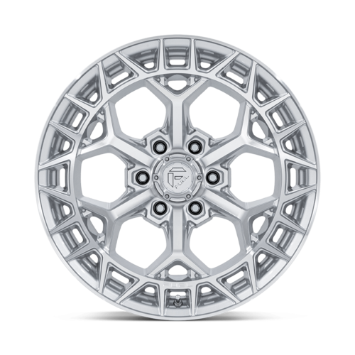Fuel 1PC FC873 Charger 20x10 Wheel, 6x135 Bolt Pattern, -18 Offset, Gloss Silver with Machined Face