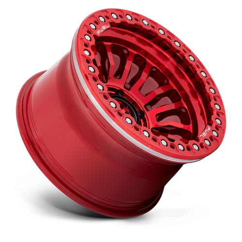 Fuel 1PC FC125 Rincon Beadlock 17x9 Wheel, 8x6.5 Bolt Pattern, -38 Offset, Candy Red
