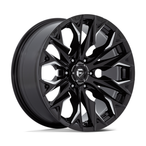 Fuel 1PC D803 Flame Gloss Black Milled 20x9 Wheel, 6x5.5 Bolt Pattern, +1 Offset