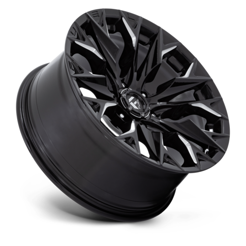 Fuel 1PC D803 Flame Gloss Black Milled 20x9 Wheel, 6x5.5 Bolt Pattern, +1 Offset