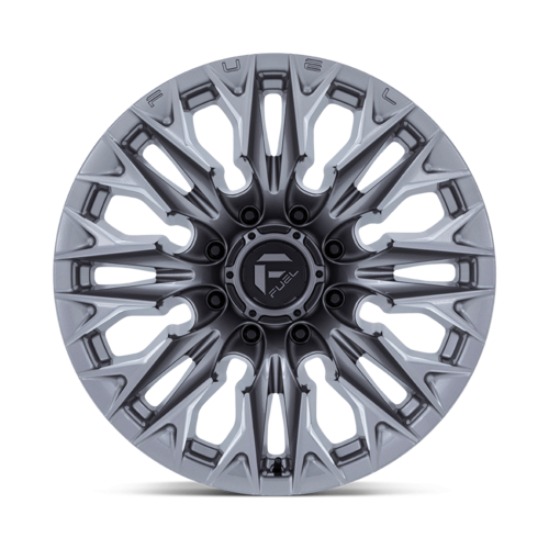 Fuel 1PC D806 Flame 20x9 Platinum Wheel, 8x170 Bolt Pattern, +1 Offset