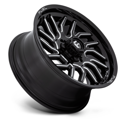 Fuel 1PC D807 Hurricane Gloss Black Milled Wheel, 20x9, 6x135, +20 Offset