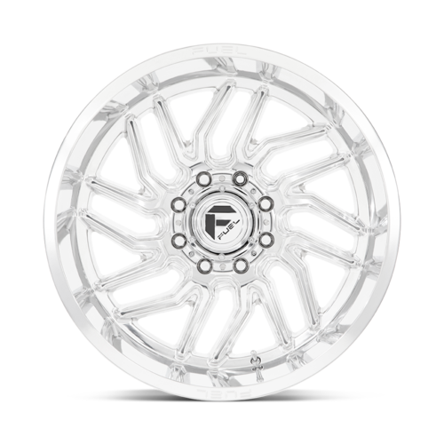 Fuel 1PC D809 Hurricane Polished Milled Wheel, 20x9, 5x5.0 Bolt Pattern, +1 Offset
