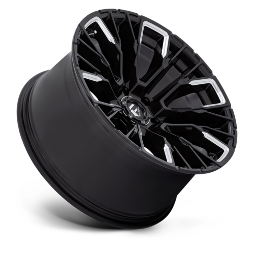 Fuel 1PC D849 Rebar 17x9 Gloss Black Milled Wheel, 6x135 Bolt Pattern, -12 Offset