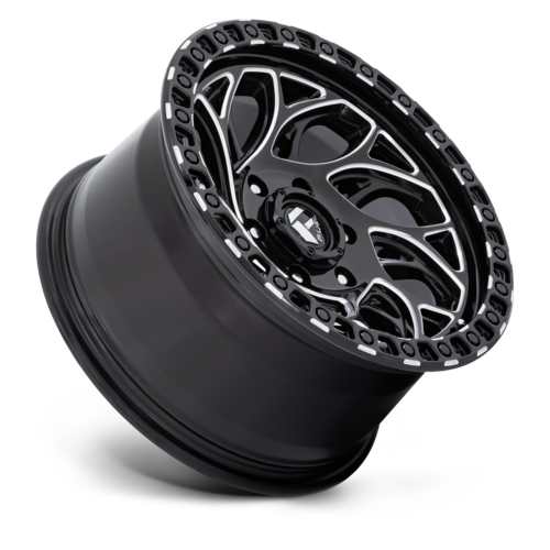 Fuel 1PC D840 Runner OR 20x9 Gloss Black Milled Wheel, 5x127 Bolt Pattern