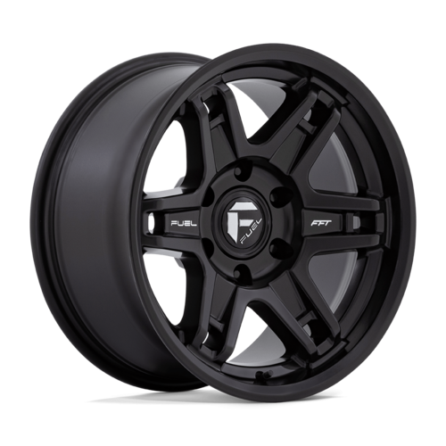 Fuel 1PC D836 Slayer Matte Black 17-Inch Wheel, 5x5 Bolt Pattern, +1 Offset