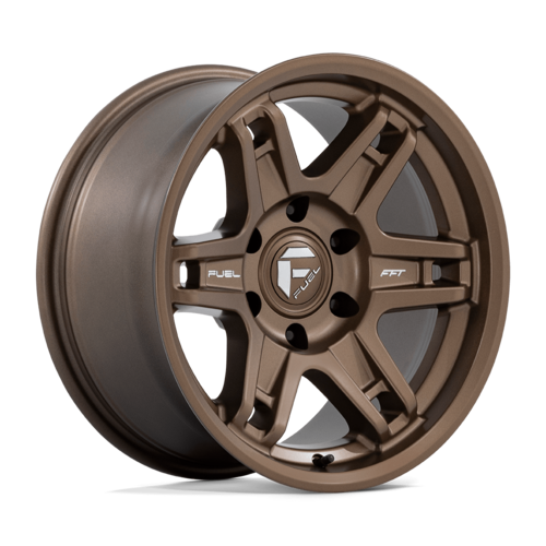 Fuel 1PC D837 Slayer 17x9 Matte Bronze Wheel, 5x127 Bolt Pattern, -38 Offset
