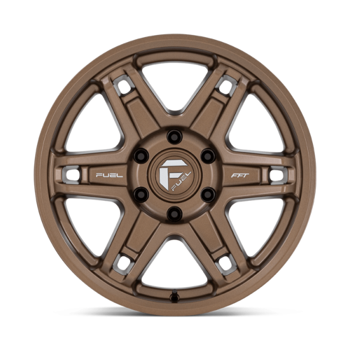 Fuel 1PC D837 Slayer 17x9 Matte Bronze Wheel, 5x127 Bolt Pattern, -38 Offset