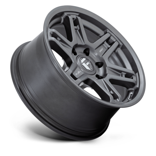 Fuel 1PC D838 Slayer 17-Inch Matte Gunmetal Wheel, 6x135 Bolt Pattern, +1 Offset