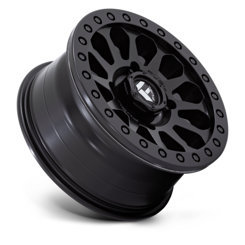 Fuel UTV D920 Vector UTV Beadlock Wheel, 15x7, 4x156, Matte Black, +13 Offset