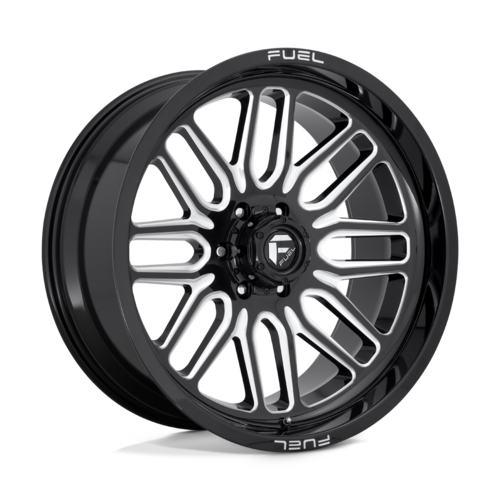 Fuel 1PC D662 Ignite 20x10 Gloss Black Milled Wheel, 5x5.0 Bolt Pattern, -18mm Offset