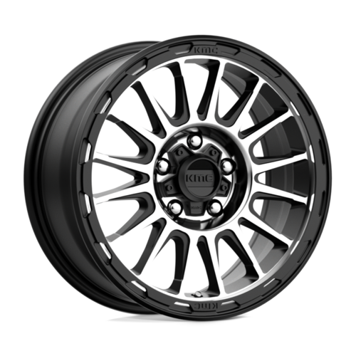 KM542 16X8 5X150 S-BLK MACH 00MM