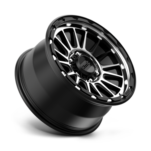 KM542 17X9 6X5.5 S-BLK MACH 18MM