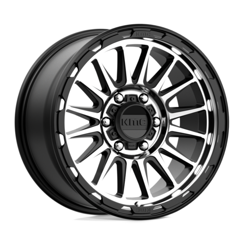 KM542 18X9 6X5.5 S-BLK MACH 18MM