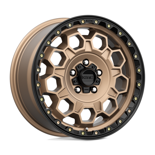 KM545 17X8 5X4.25 M-BRZ BLK LP 38MM
