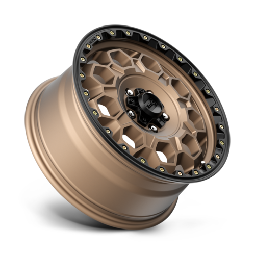 KM545 17X8 5X4.25 M-BRZ BLK LP 38MM