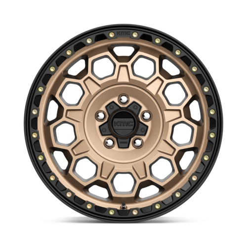 KM545 17X8 5X4.25 M-BRZ BLK LP 38MM