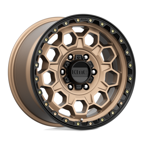 KM545 17X9 6X5.5 M-BRZ BLK LP 18MM