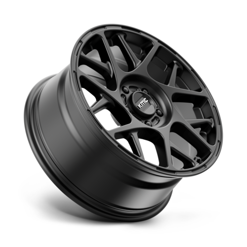 KMC KM708 Bully 17x8 Satin Black Wheel, 5x120 Bolt Pattern, 38mm Offset