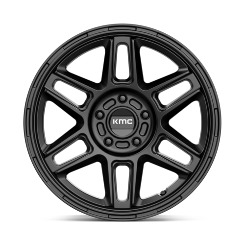 KMC KM716 Nomad 17x8 Satin Black Wheel, 5x108 Bolt Pattern, 38mm Offset