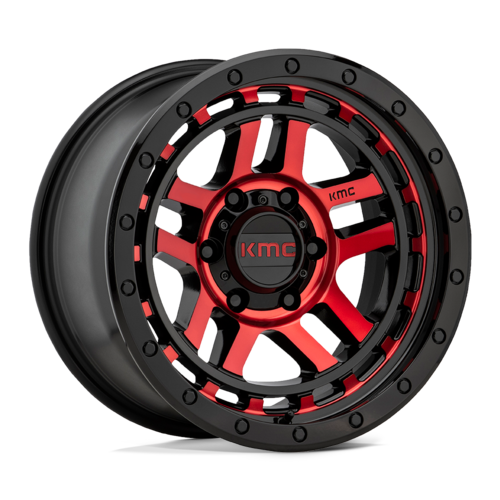 KM540 17X8.5 6X5.5 G-BLK MCH RTCC 18MM