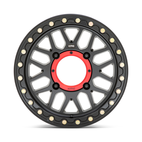 GRENADE UTV BL 15X7 4X137 S-BLK 10MM
