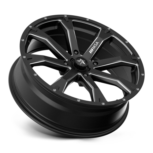 BOUNTY UTV 20X7 4X137 S-BLK MILL 10MM