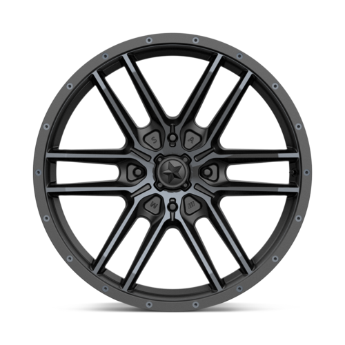 FANG UTV 20X7 4X137 S-BLK TTCC 10MM