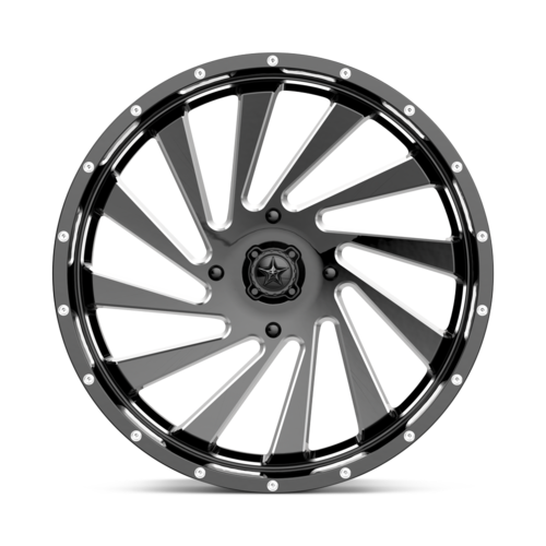 MA46 24X7 4X156 G-BLK MILL 00MM