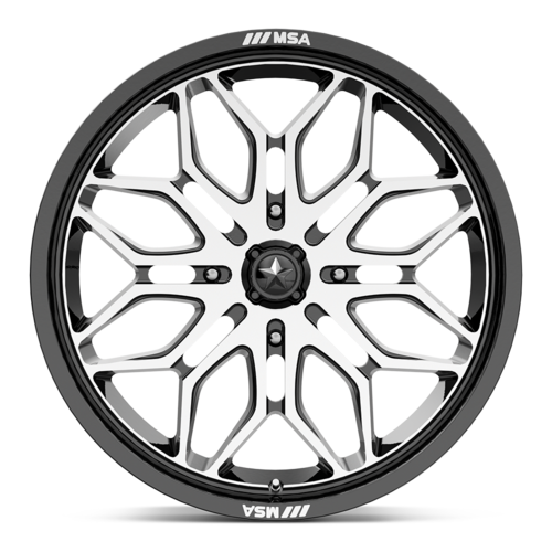 SNIPER UTV 18X7 4X110 86 G-BLK-MACH +10