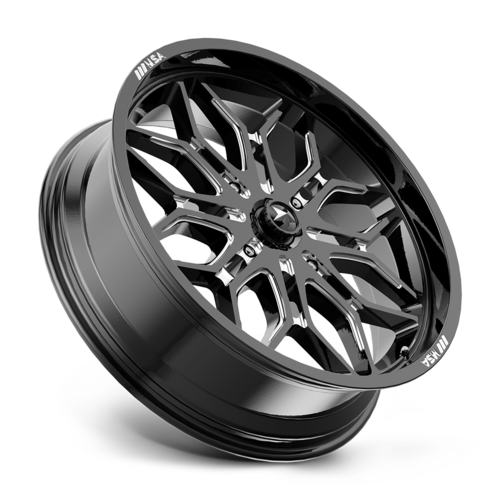 SNIPER UTV 18X7 4X137 96 G-BLK-MILL +10