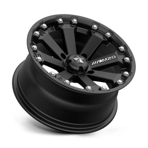 KORE UTV 16X7 4X137 MATTE BLACK 00MM