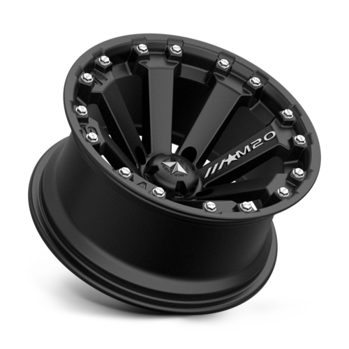 KORE UTV 14X7 4X110 MATTE BLACK -52MM
