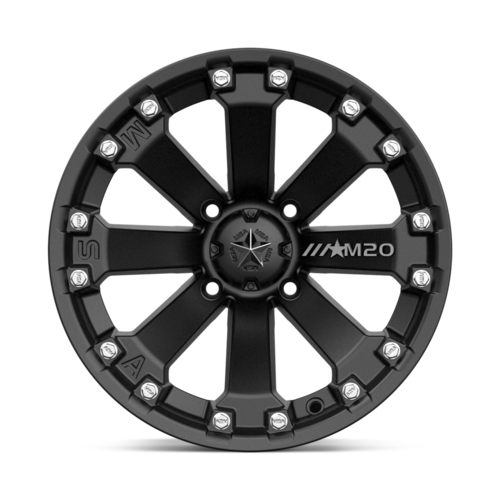KORE UTV 14X7 4X110 MATTE BLACK -52MM