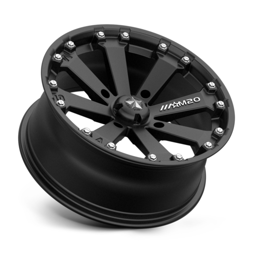 MSA Offroad Wheels M20 KORE UTV 16x7 Matte Black Wheel, 4x156 Bolt Pattern, 0mm Offset