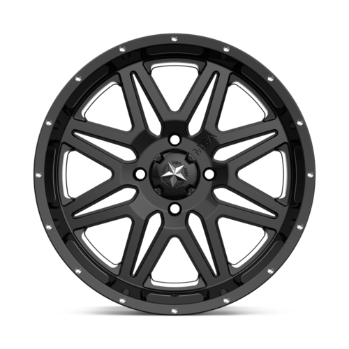 M26 VIBE 16X7 4X137 MILLED G-BLACK 00MM