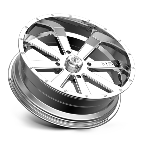 FLASH UTV 20X7 4X137 CHROME 00MM