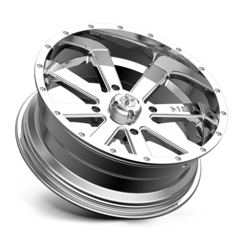 FLASH UTV 18X7 4X137 CHROME 00MM